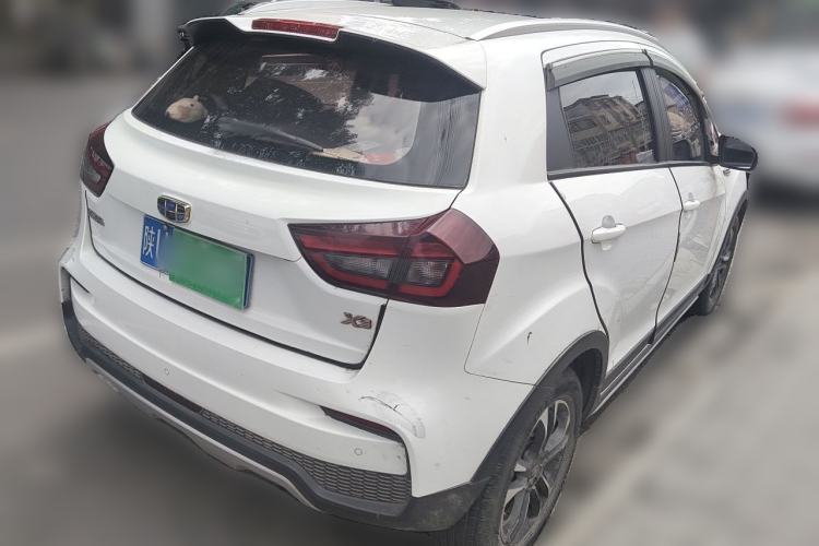 Used Geely Auto Vision X3 2019 Upgraded Model 1.5L CVT Prestige Version Rear Right 45 Deg
