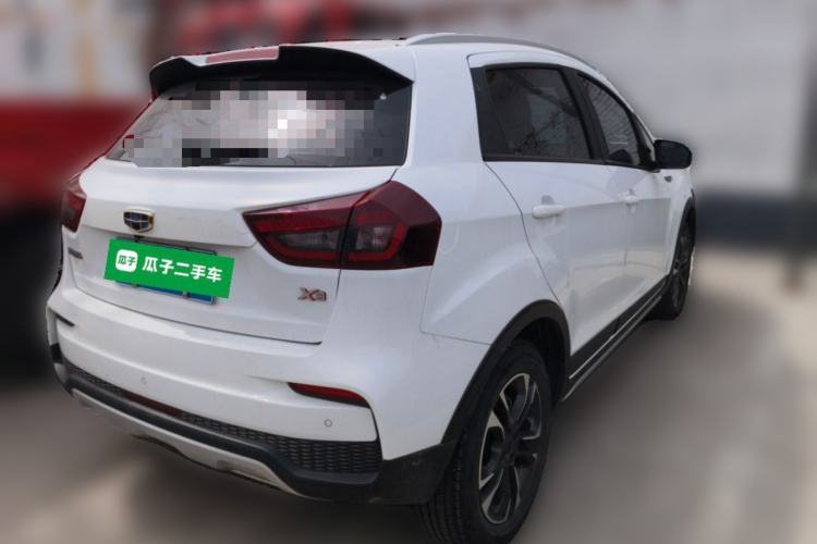Used Geely Auto Vision X3 2019 Upgraded Model 1.5L Manual Elite Version Rear Right 45 Deg