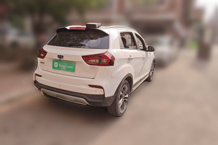 Used Geely Auto Vision X3 2019 Upgraded Model 1.5L Manual Elite Version Rear Right 45 Deg