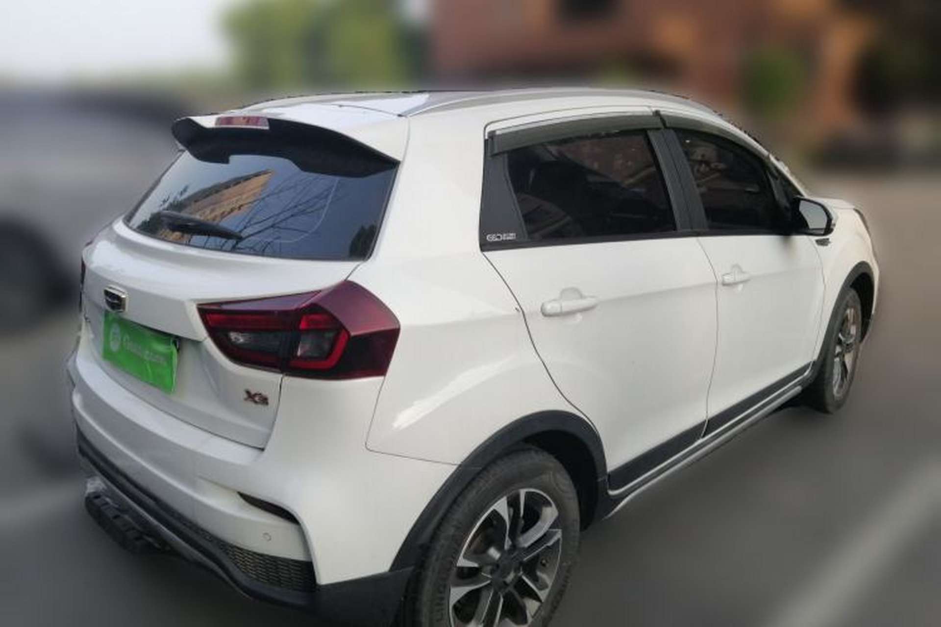 Used Geely Auto Vision X3 2019 Upgraded Model 1.5L Manual Luxury Version Rear Right 45 Deg