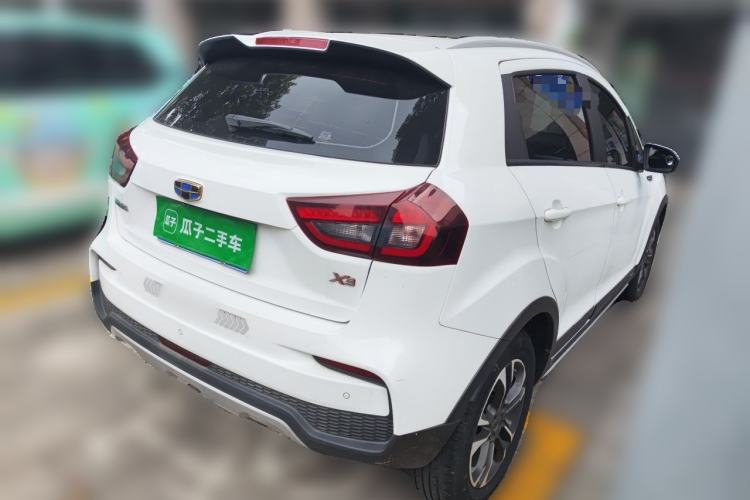 Used Geely Auto Vision X3 2019 Upgraded Model 1.5L CVT Elite Version Rear Right 45 Deg