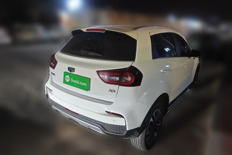 Used Geely Auto Vision X3 2019 Upgraded Model 1.5L CVT Elite Version Rear Right 45 Deg