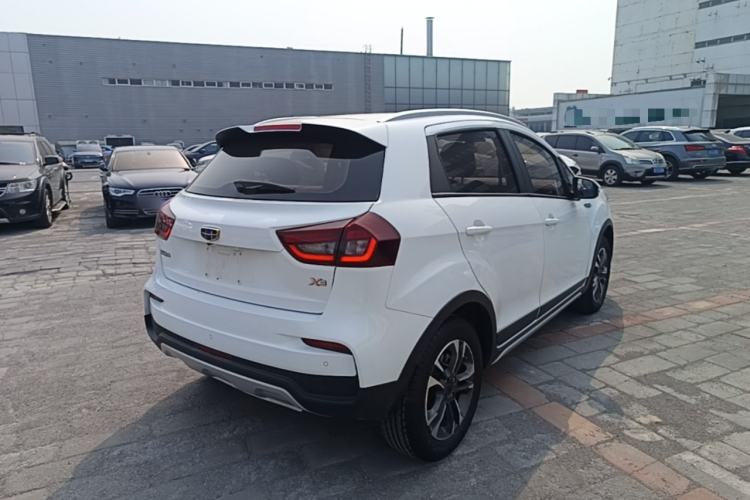 Used Geely Auto Vision X3 2019 Upgraded Model 1.5L Manual Luxury Version Rear Right 45 Deg