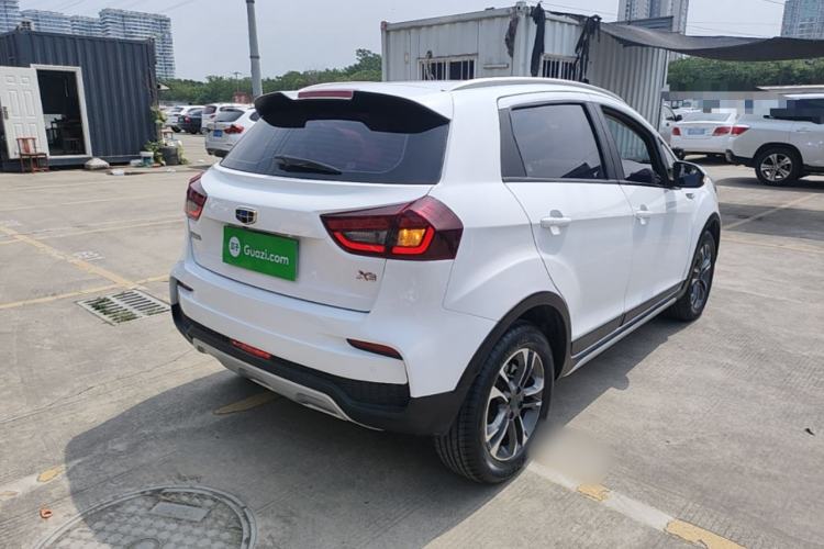 Used Geely Auto Vision X3 2019 Upgraded Model 1.5L CVT Elite Version Rear Right 45 Deg