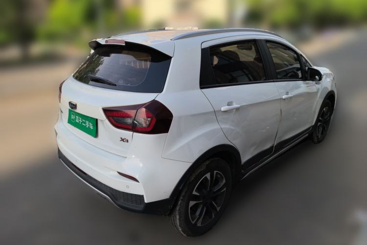 Used Geely Auto Vision X3 2019 Upgraded Model 1.5L Manual Elite Version Rear Right 45 Deg