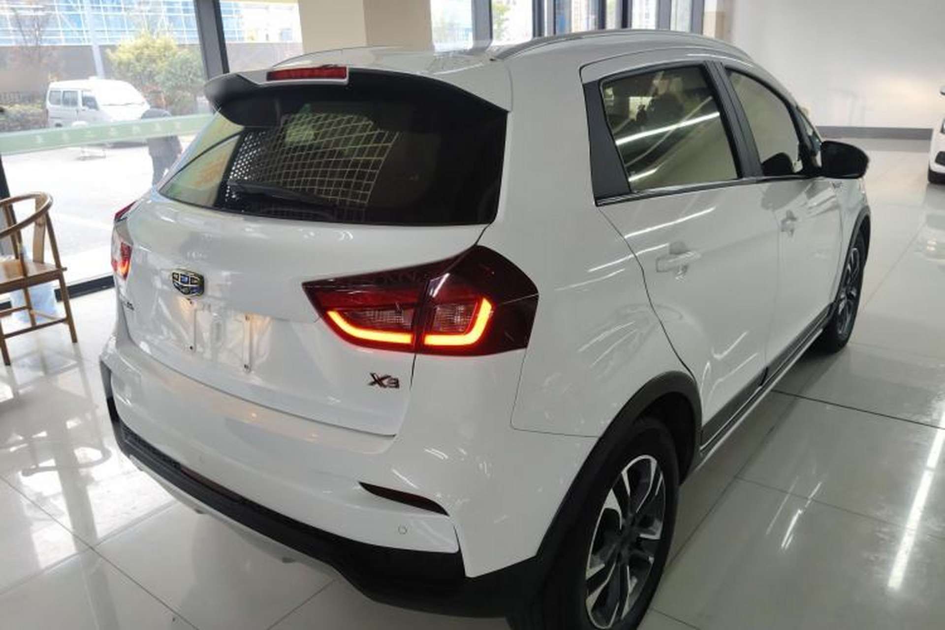 Used Geely Auto Vision X3 2019 Upgraded Model 1.5L CVT Prestige Version Rear Right 45 Deg
