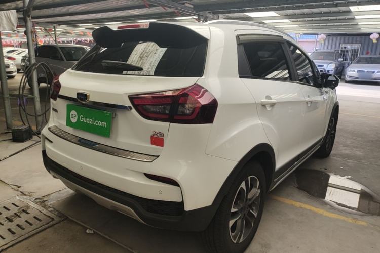 Used Geely Auto Vision X3 2019 Upgraded Model 1.5L CVT Prestige Version Rear Right 45 Deg