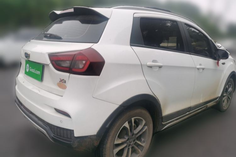 Used Geely Auto Vision X3 2019 Upgraded Model 1.5L CVT Prestige Version Rear Right 45 Deg