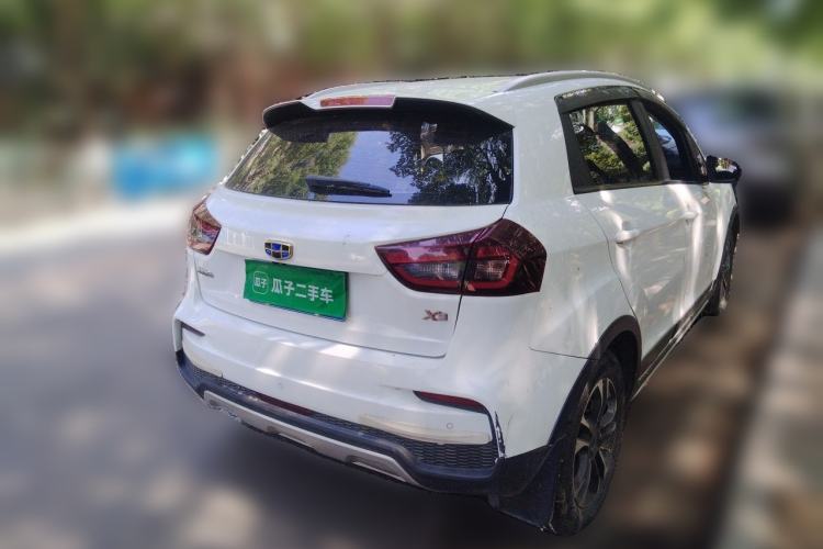 Used Geely Auto Vision X3 2019 Upgraded Model 1.5L Manual Elite Version Rear Right 45 Deg