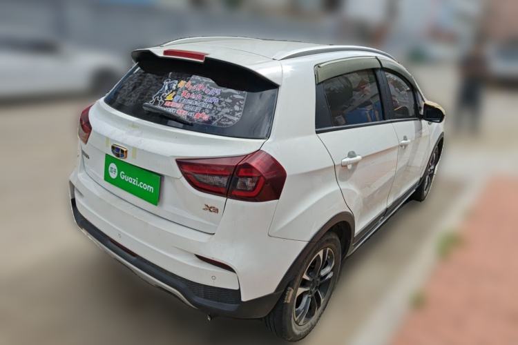 Used Geely Auto Vision X3 2019 Upgraded Model 1.5L Manual Elite Version Rear Right 45 Deg