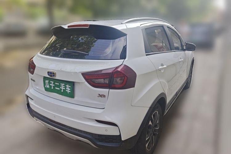Used Geely Auto Vision X3 2019 Upgraded Model 1.5L CVT Elite Version Rear Right 45 Deg