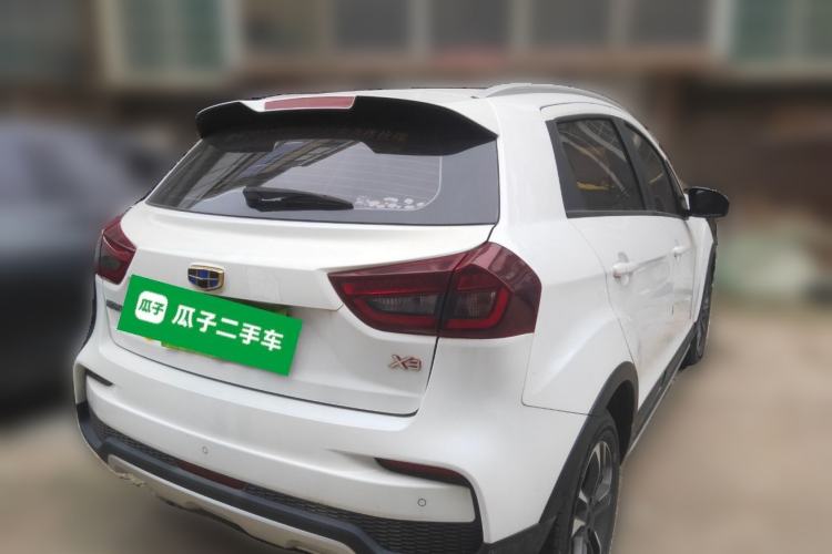 Used Geely Auto Vision X3 2019 Upgraded Model 1.5L CVT Prestige Version Rear Right 45 Deg