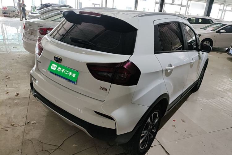 Used Geely Auto Vision X3 2019 Upgraded Model 1.5L CVT Elite Version Rear Right 45 Deg