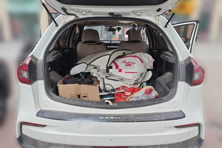 Used Geely Auto Vision X3 2019 Upgraded Model 1.5L Manual Elite Version Trunk