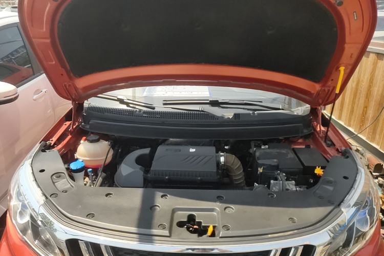 Used Geely Auto Vision X3 2019 Upgraded Model 1.5L CVT Prestige Version Engine Bay