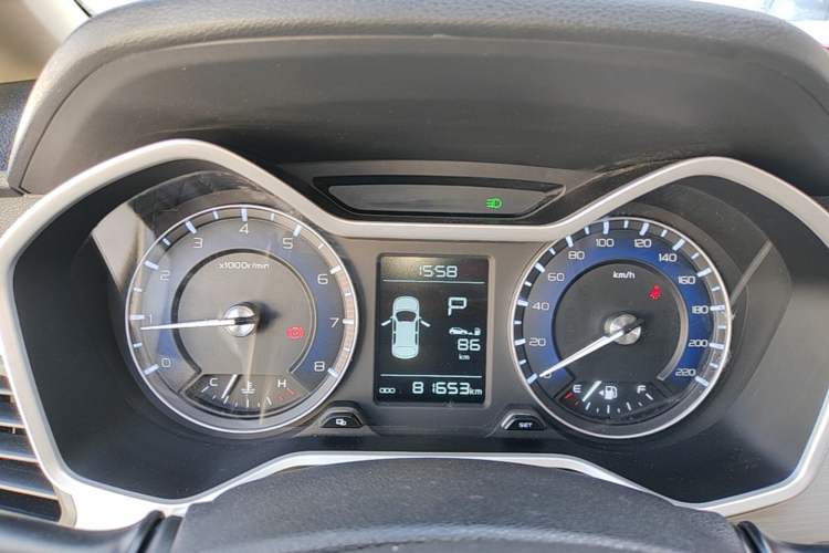 Used Geely Auto Vision X3 2019 Upgraded Model 1.5L CVT Prestige Version Instrument Cluster