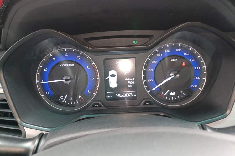 Used Geely Auto Vision X3 2019 Upgraded Model 1.5L CVT Prestige Version Instrument Cluster