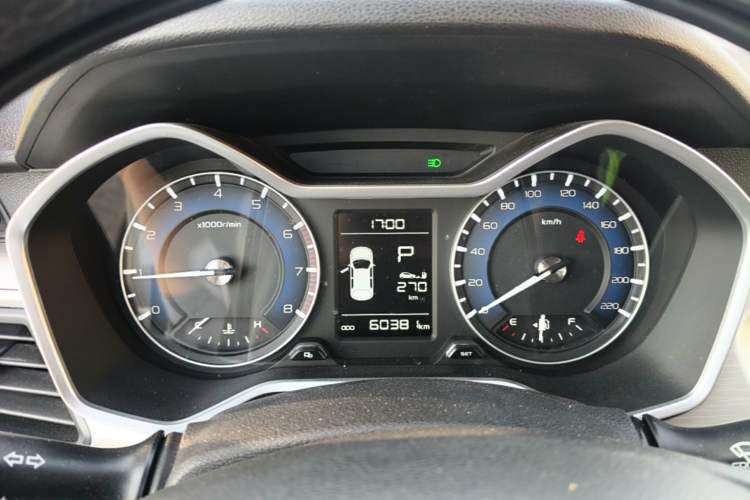 Used Geely Auto Vision X3 2019 Upgraded Model 1.5L CVT Elite Version Instrument Cluster