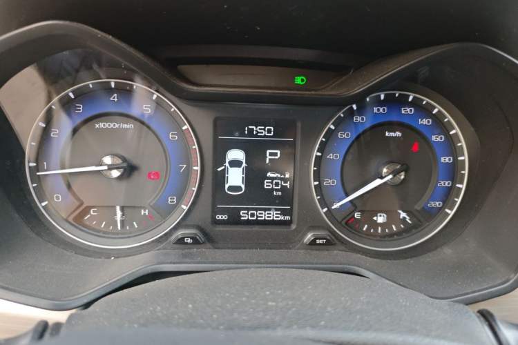 Used Geely Auto Vision X3 2019 Upgraded Model 1.5L CVT Elite Version Instrument Cluster