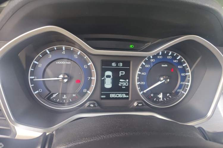 Used Geely Auto Vision X3 2019 Upgraded Model 1.5L CVT Prestige Version Instrument Cluster