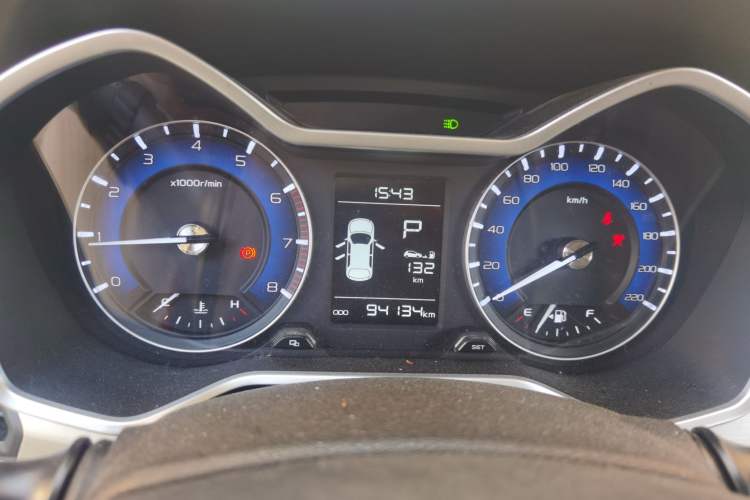 Used Geely Auto Vision X3 2019 Upgraded Model 1.5L CVT Prestige Version Instrument Cluster