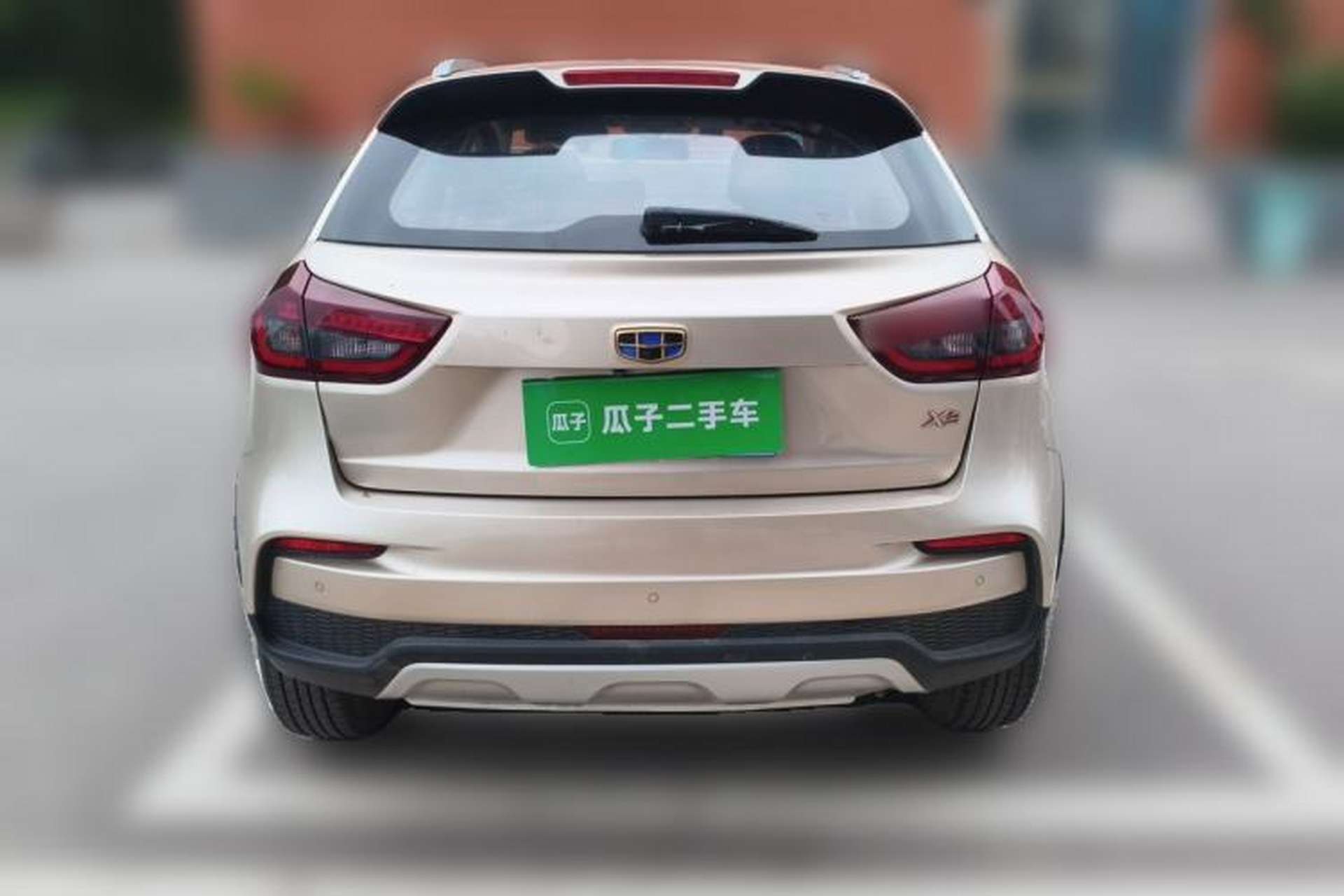 Used Geely Auto Vision X3 2019 Upgraded Model 1.5L Manual Elite Version Rear