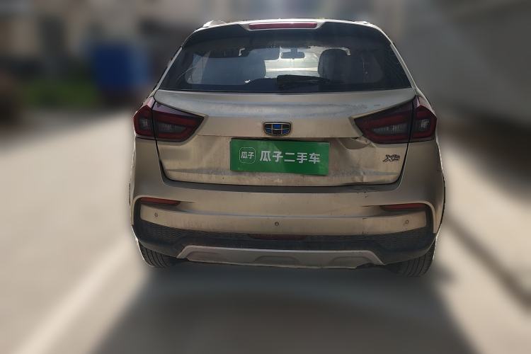 Used Geely Auto Vision X3 2019 Upgraded Model 1.5L Manual Luxury Version Rear