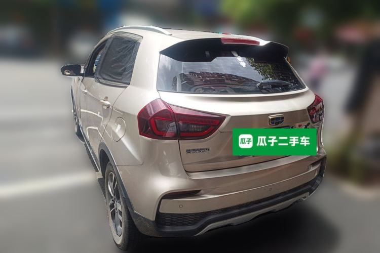 Used Geely Auto Vision X3 2019 Upgraded Model 1.5L CVT Prestige Version Rear Left 45 Deg