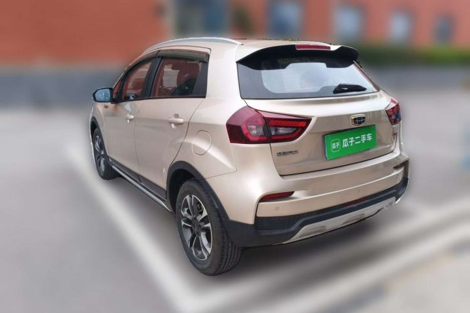Used Geely Auto Vision X3 2019 Upgraded Model 1.5L Manual Elite Version Rear Left 45 Deg