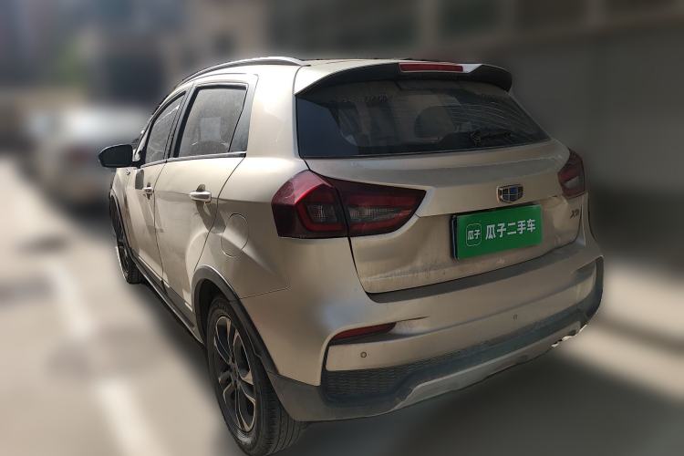 Used Geely Auto Vision X3 2019 Upgraded Model 1.5L Manual Luxury Version Rear Left 45 Deg