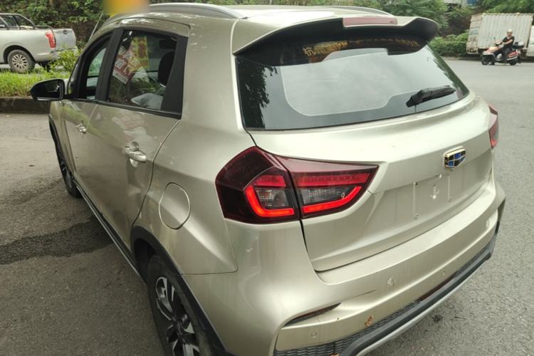 Used Geely Auto Vision X3 2019 Upgraded Model 1.5L Manual Elite Version Rear Left 45 Deg