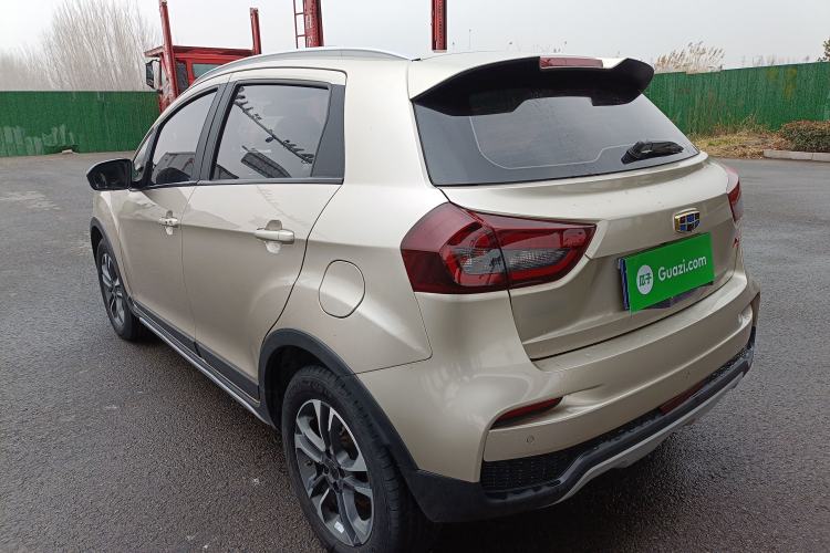 Used Geely Auto Vision X3 2019 Upgraded Model 1.5L CVT Prestige Version Rear Left 45 Deg