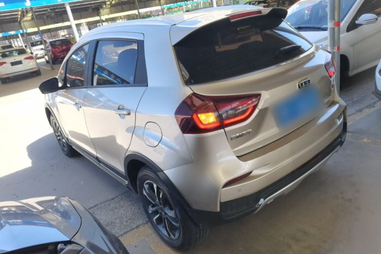 Used Geely Auto Vision X3 2019 Upgraded Model 1.5L CVT Elite Version Rear Left 45 Deg