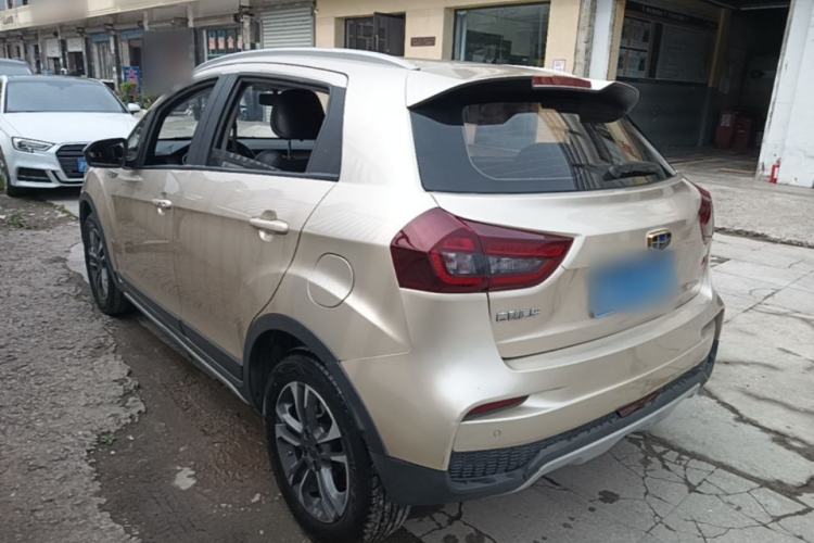 Used Geely Auto Vision X3 2019 Upgraded Model 1.5L CVT Elite Version Rear Left 45 Deg