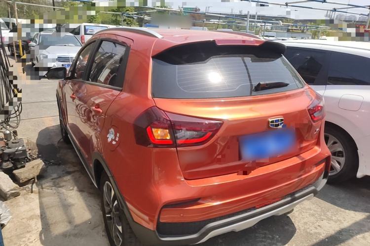 Used Geely Auto Vision X3 2019 Upgraded Model 1.5L CVT Prestige Version Rear Left 45 Deg