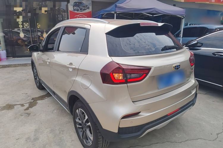 Used Geely Auto Vision X3 2019 Upgraded Model 1.5L CVT Elite Version Rear Left 45 Deg