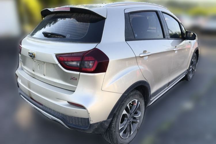 Used Geely Auto Vision X3 2019 Upgraded Model 1.5L CVT Elite Version Rear Right 45 Deg