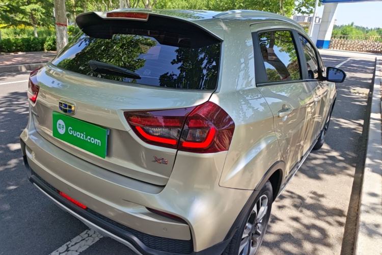 Used Geely Auto Vision X3 2019 Upgraded Model 1.5L Manual Luxury Version Rear Right 45 Deg