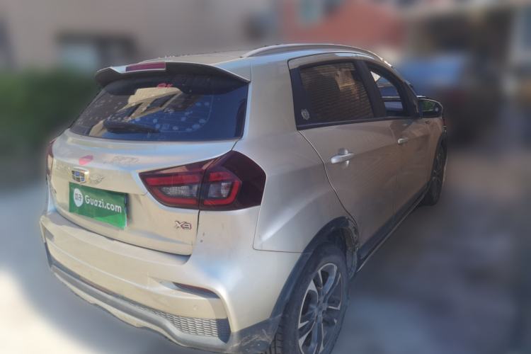 Used Geely Auto Vision X3 2019 Upgraded Model 1.5L CVT Prestige Version Rear Right 45 Deg