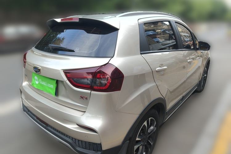 Used Geely Auto Vision X3 2019 Upgraded Model 1.5L CVT Prestige Version Rear Right 45 Deg