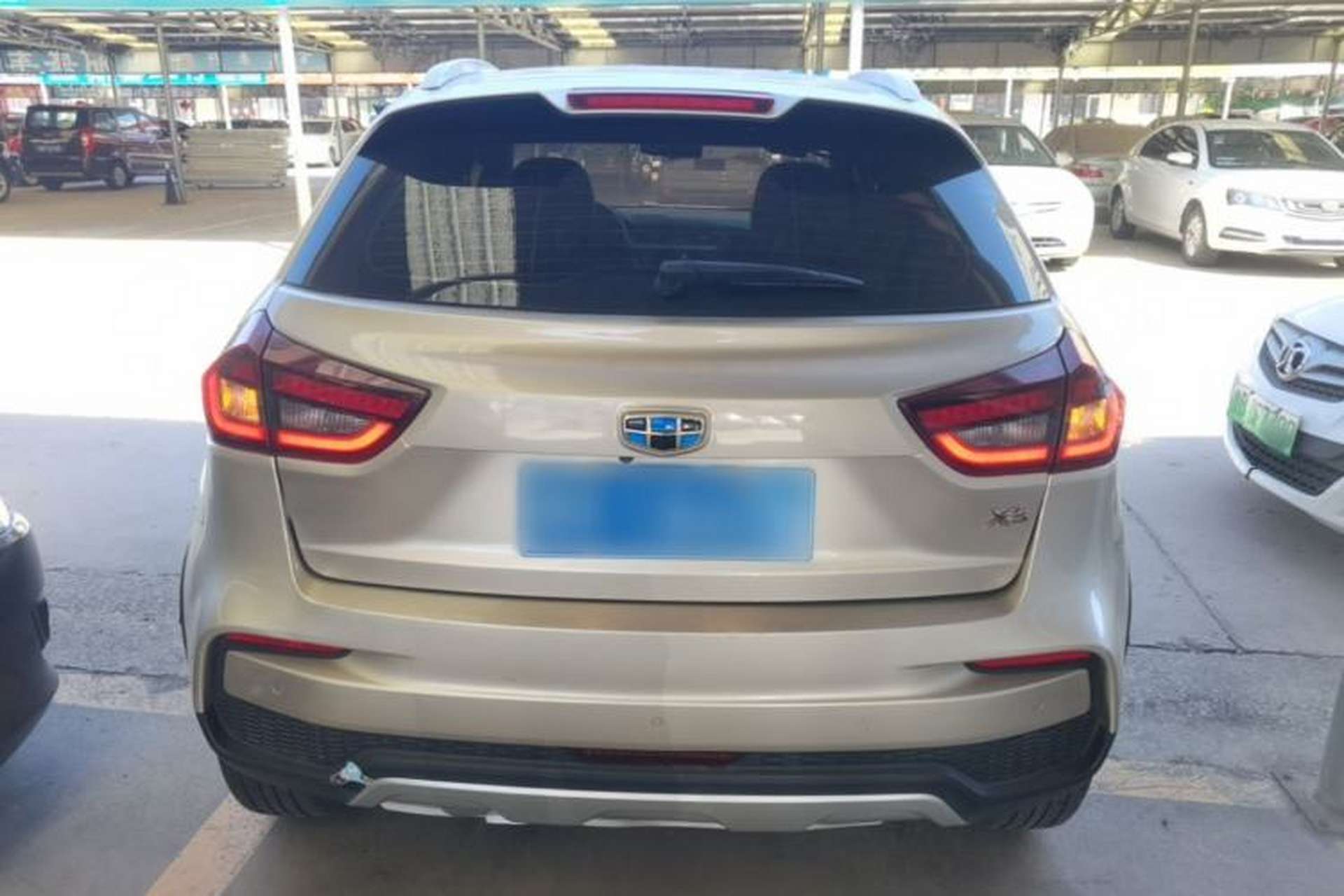 Used Geely Auto Vision X3 2019 Upgraded Model 1.5L CVT Elite Version Rear