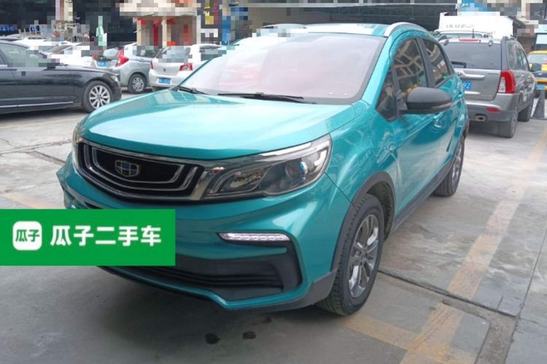 Used Geely Auto Vision X3 2020 1.5L Manual Elite Edition Front Left 45 Deg