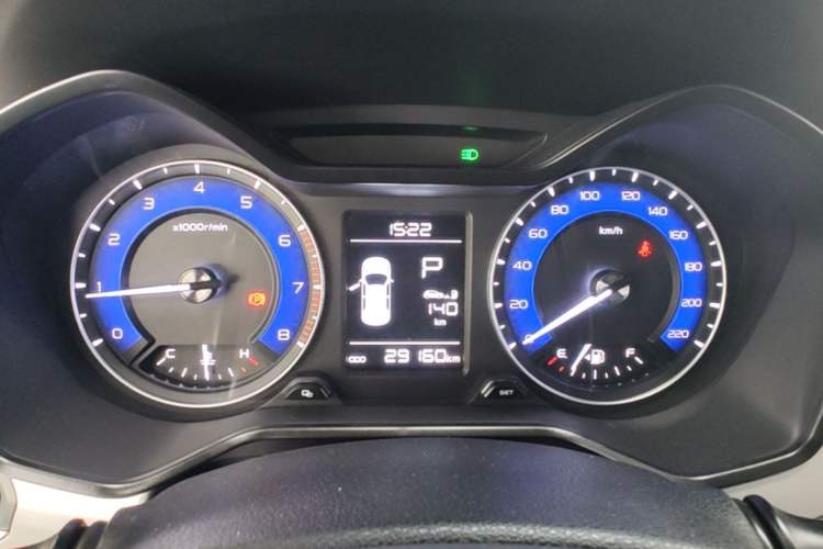 Used Geely Auto Vision X3 2020 1.5L CVT Luxury Model Instrument Cluster