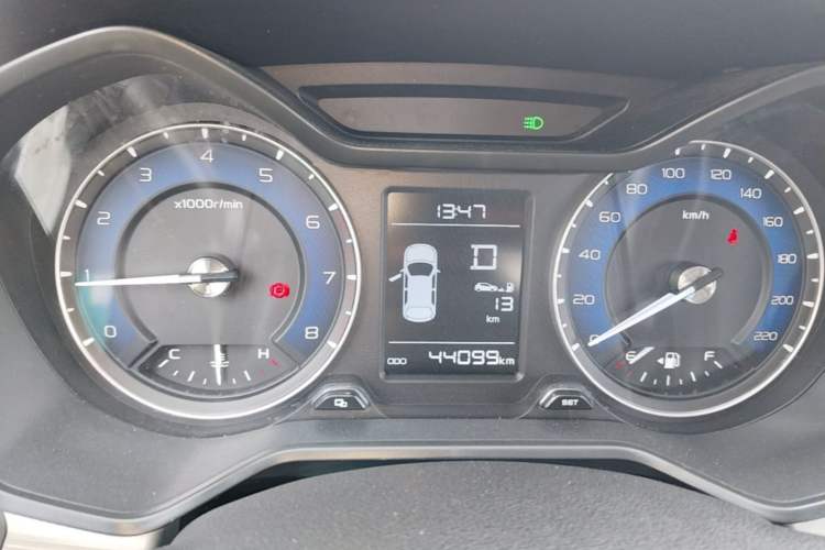 Used Geely Auto Vision X3 2020 1.5L CVT Luxury Model Instrument Cluster