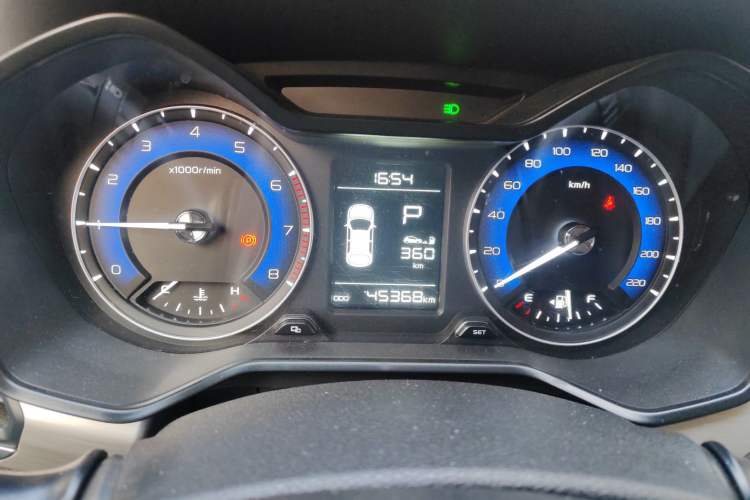 Used Geely Auto Vision X3 2020 1.5L CVT Elite Edition Instrument Cluster
