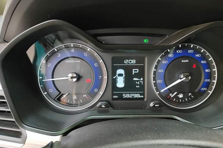 Used Geely Auto Vision X3 2020 1.5L CVT Luxury Model Instrument Cluster