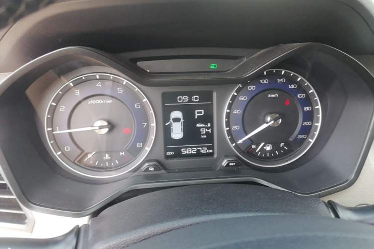 Used Geely Auto Vision X3 2020 1.5L CVT Luxury Model Instrument Cluster