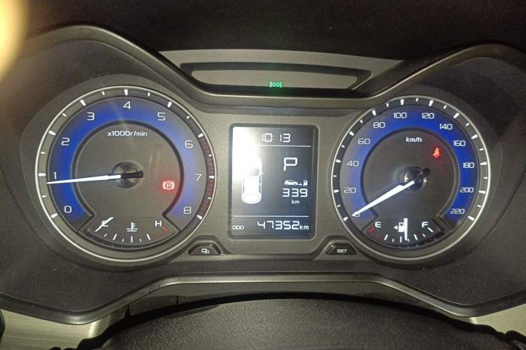 Used Geely Auto Vision X3 2020 1.5L CVT Luxury Model Instrument Cluster