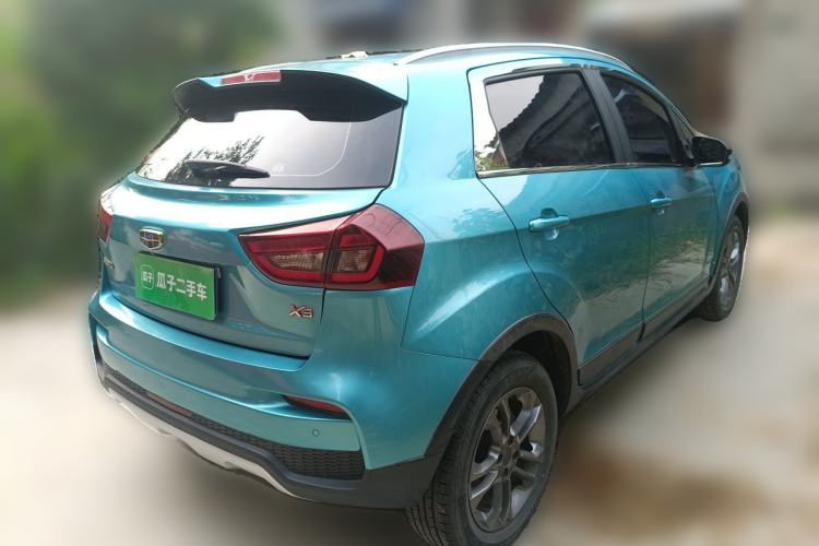 Used Geely Auto Vision X3 2020 1.5L CVT Luxury Model Rear Right 45 Deg