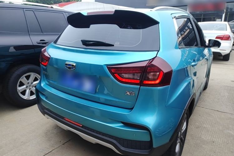 Used Geely Auto Vision X3 2020 1.5L CVT Luxury Model Rear Right 45 Deg